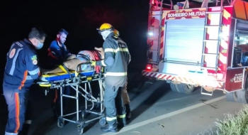Cavalo invade BR-020 e provoca acidente com três carros